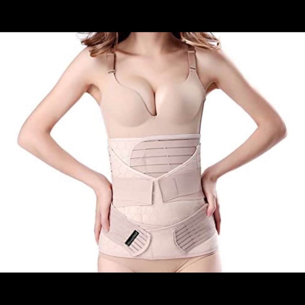 3 in 1 Postpartum Support - Recovery Belly/waist/pelvis Belt Shapewear Slimming